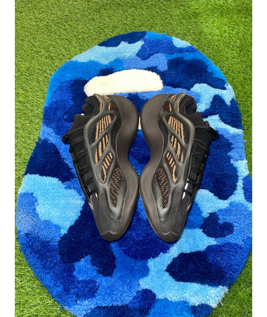 ADIDAS YEEZY Черные низкие кроссовки / кеды, фото 4