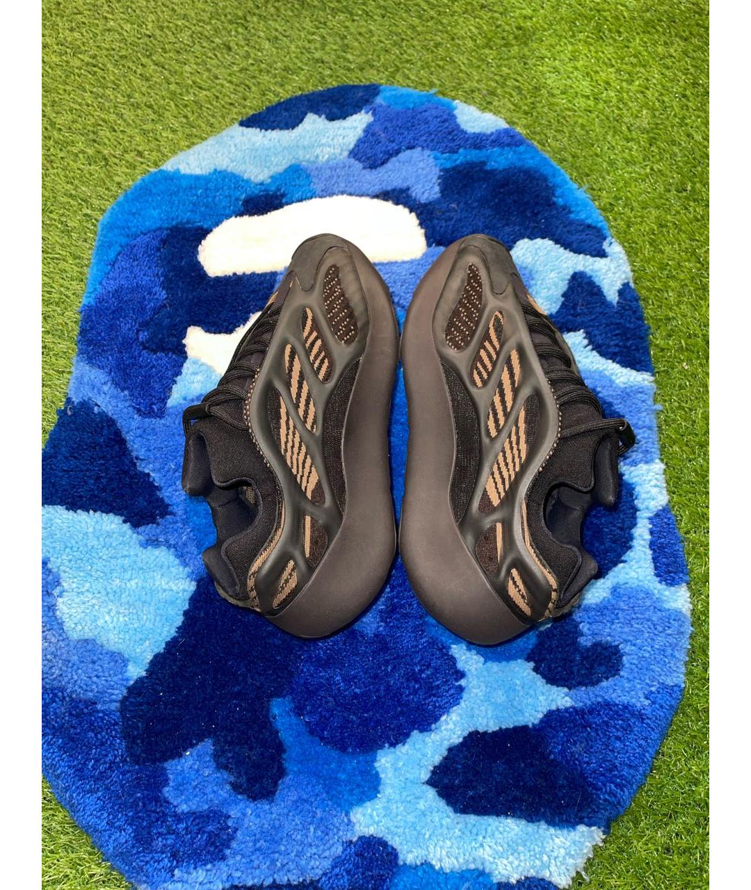 ADIDAS YEEZY Черные низкие кроссовки / кеды, фото 5