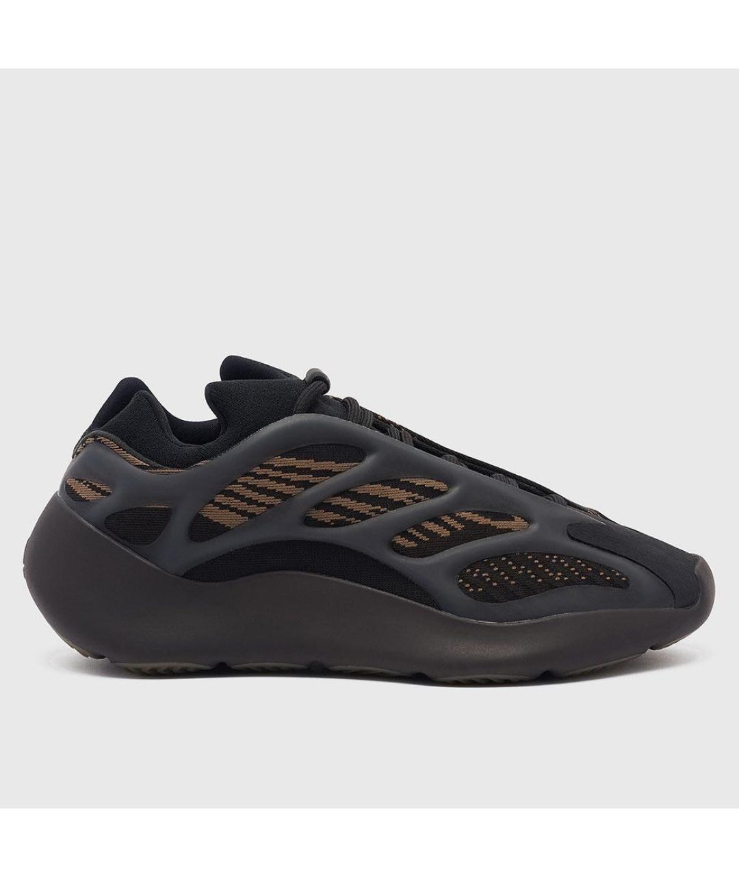 ADIDAS YEEZY Черные низкие кроссовки / кеды, фото 7
