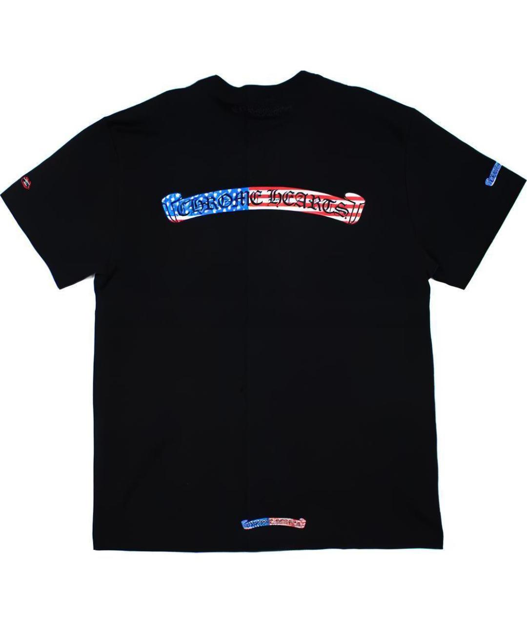 CHROME HEARTS Черная футболка, фото 2