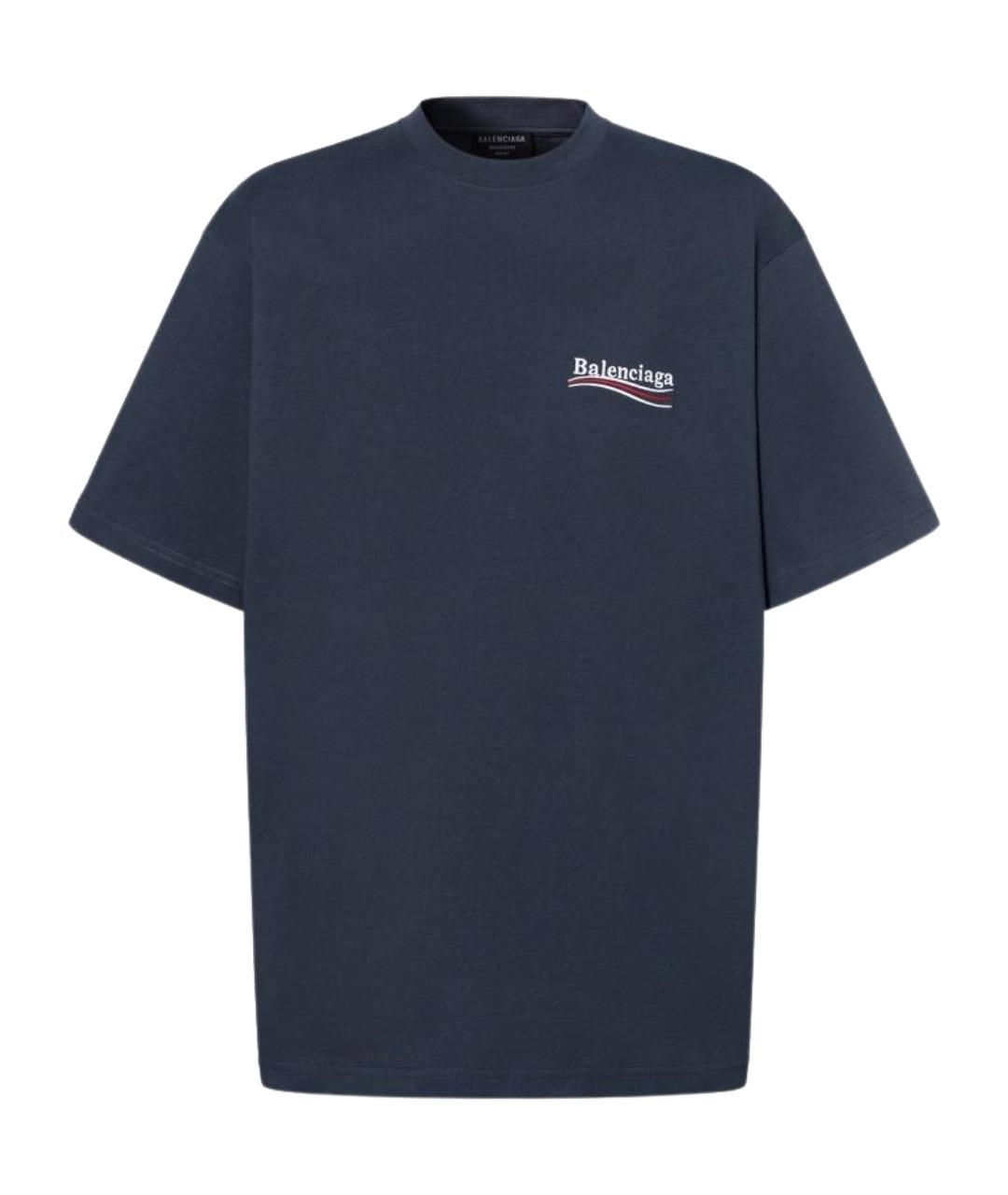 BALENCIAGA Серая футболка, фото 6