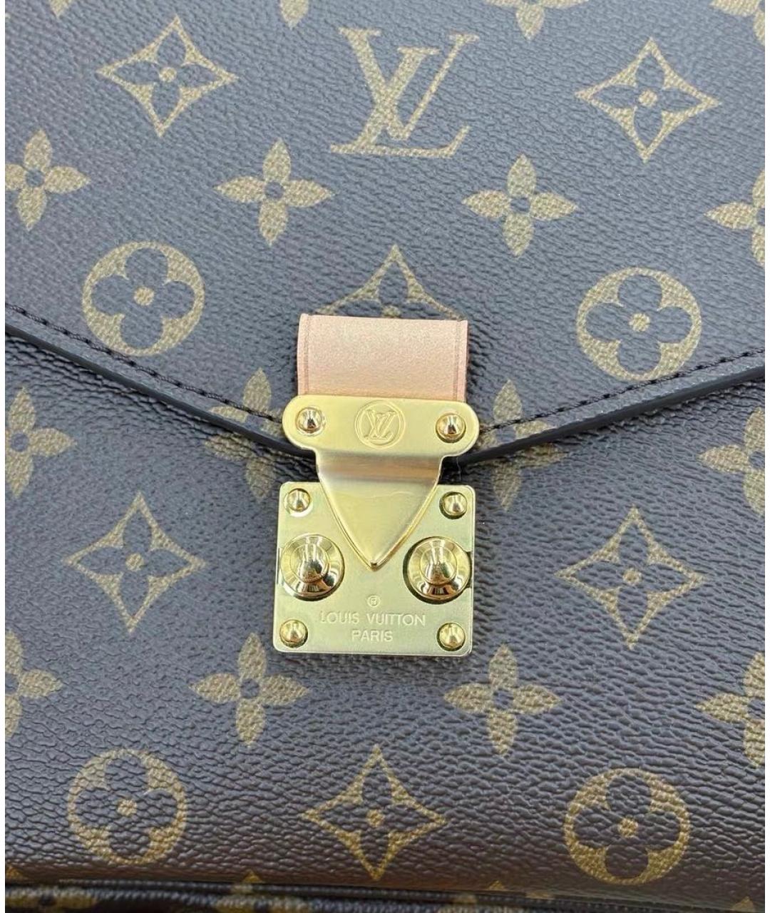 LOUIS VUITTON Коричневая сумка через плечо, фото 6