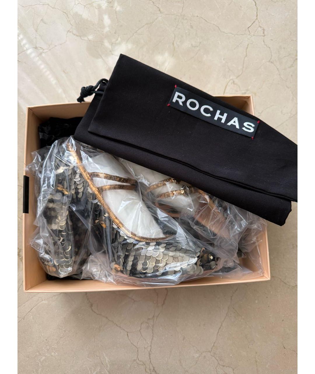 ROCHAS Мульти синтетические туфли, фото 7