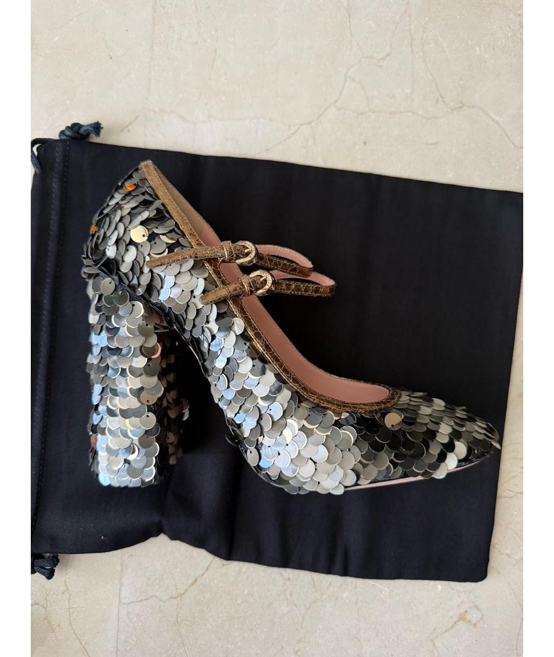 ROCHAS Мульти синтетические туфли, фото 8