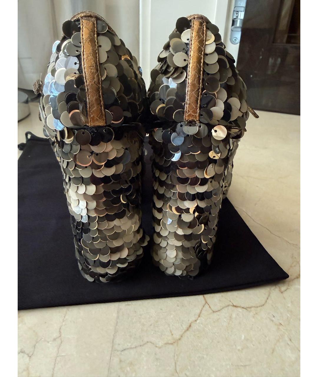 ROCHAS Мульти синтетические туфли, фото 4