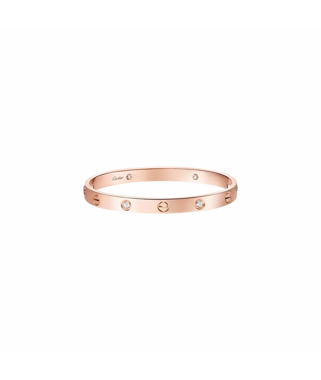 CARTIER Золотой браслет из розового золота, фото 1