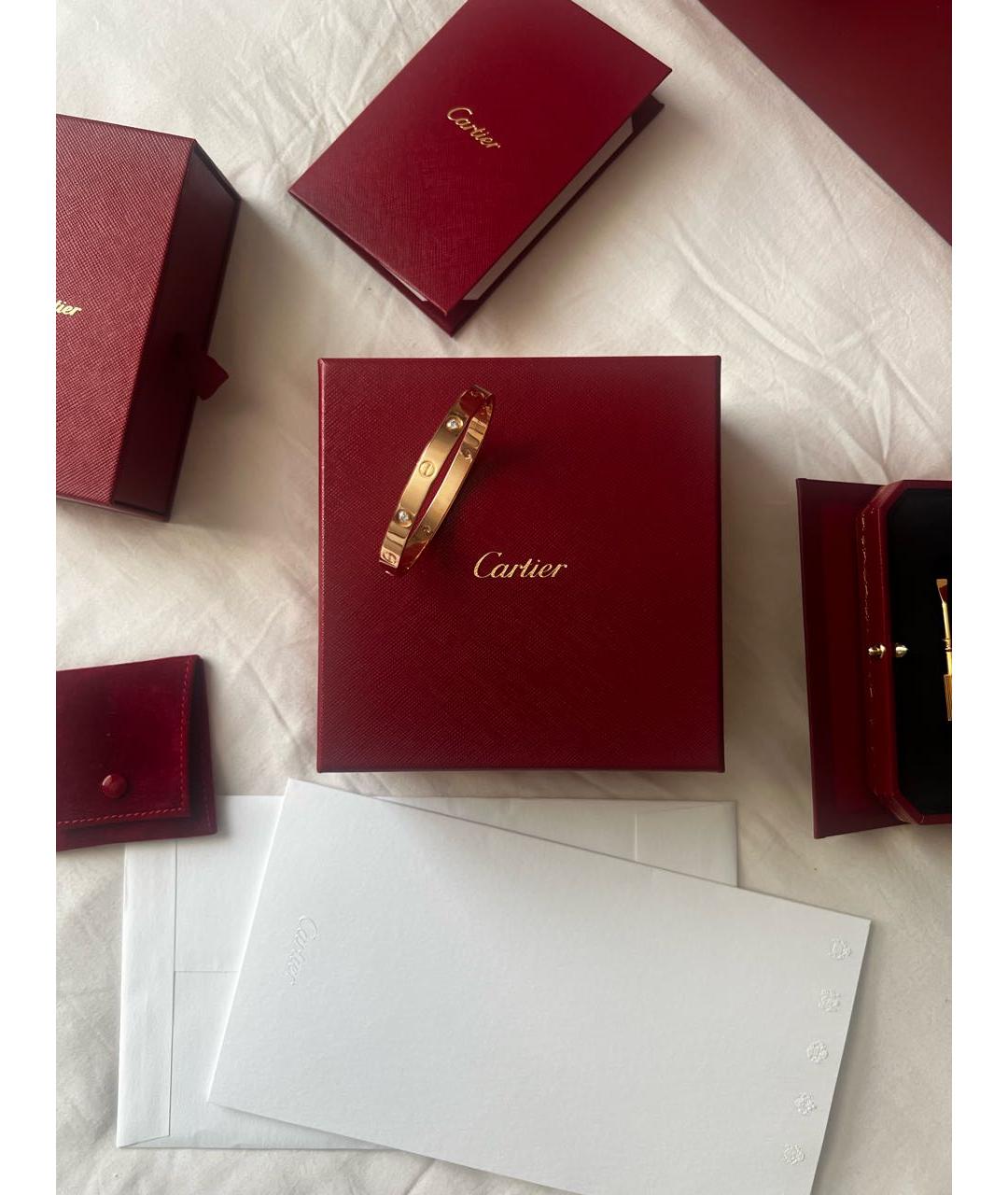 CARTIER Золотой браслет из розового золота, фото 2