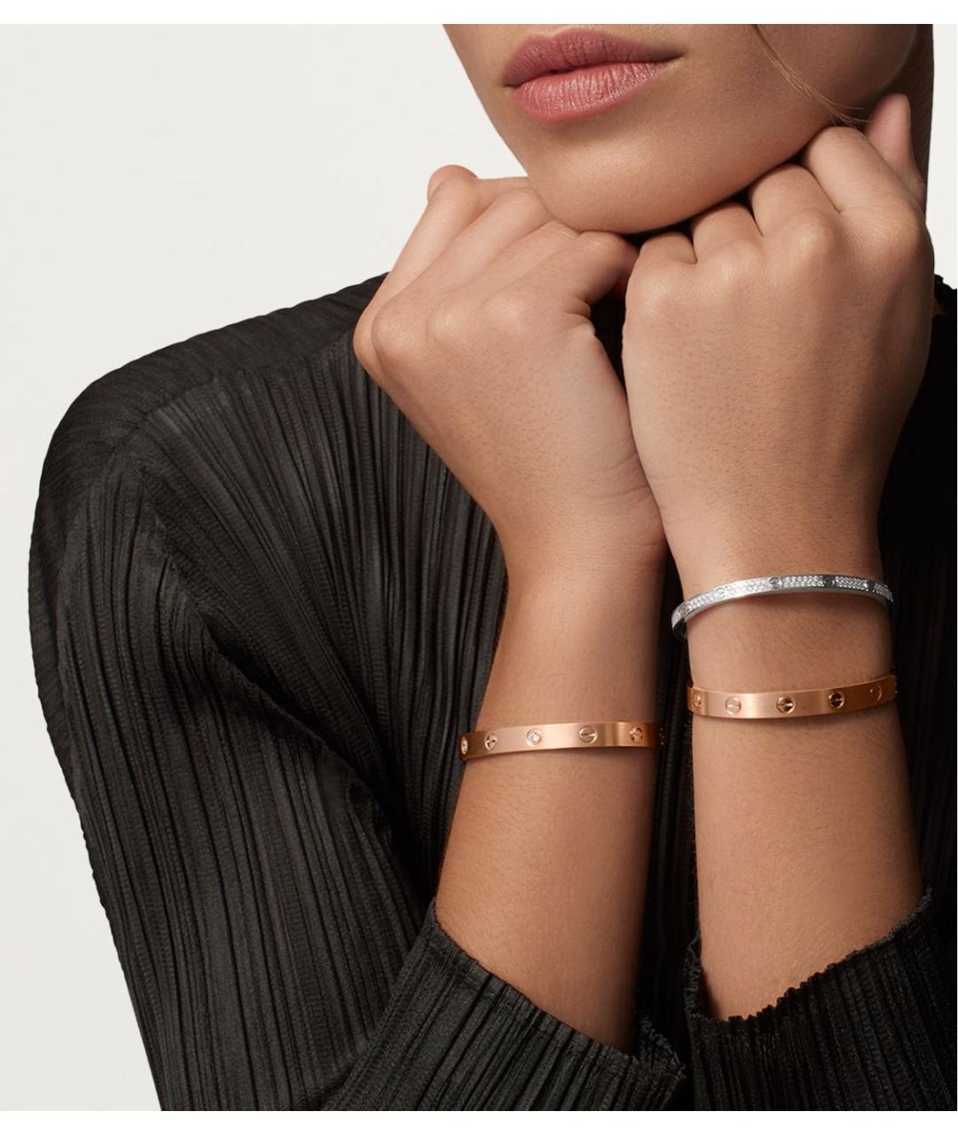 CARTIER Золотой браслет из розового золота, фото 8
