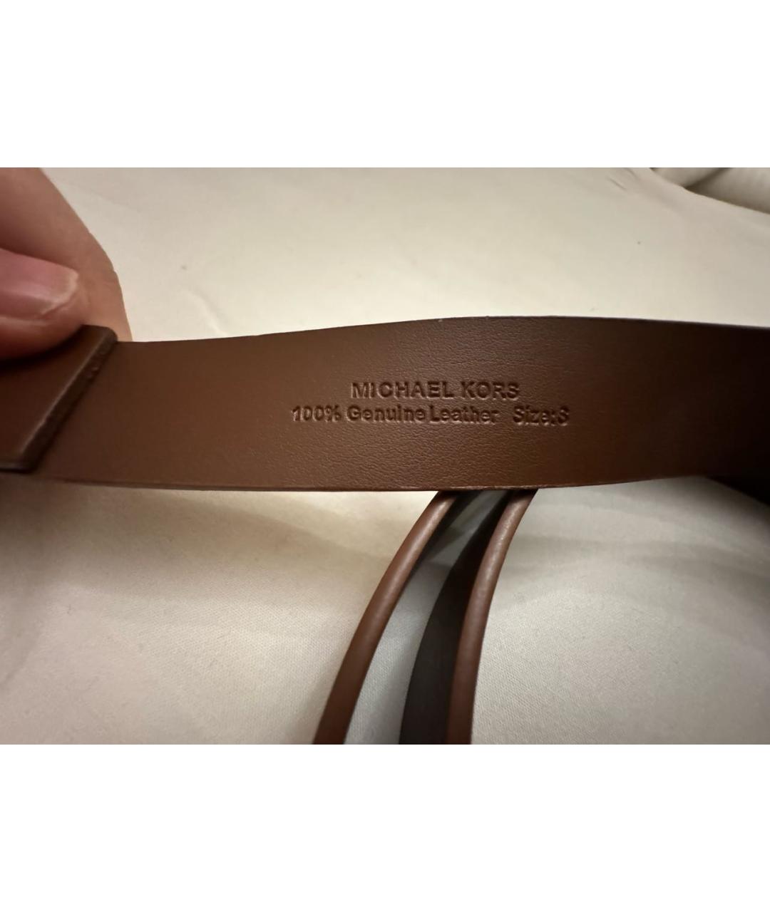 MICHAEL MICHAEL KORS Коралловое полиэстеровое коктейльное платье, фото 7