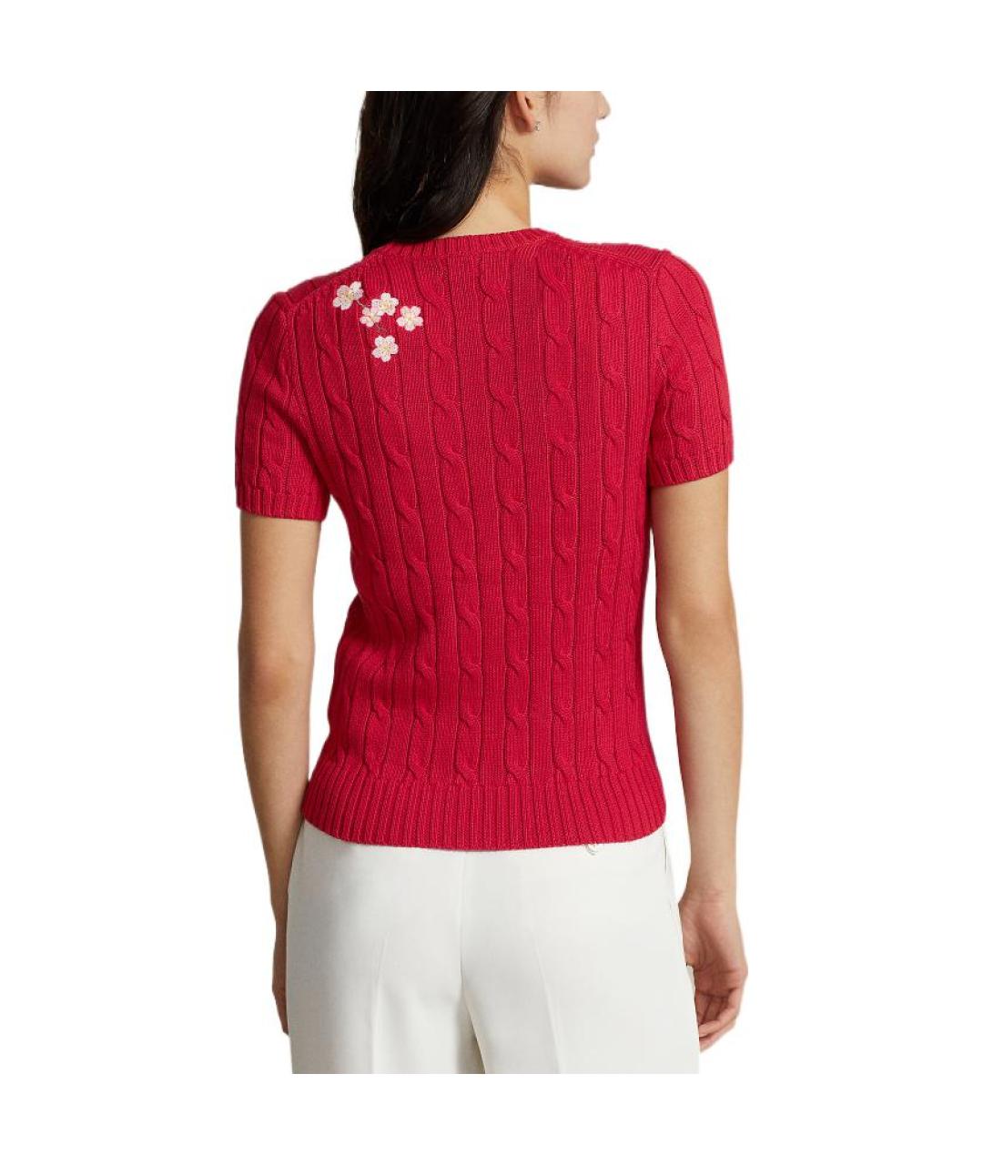 POLO RALPH LAUREN Красный джемпер / свитер, фото 3