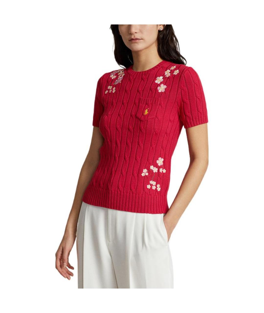 POLO RALPH LAUREN Красный джемпер / свитер, фото 5
