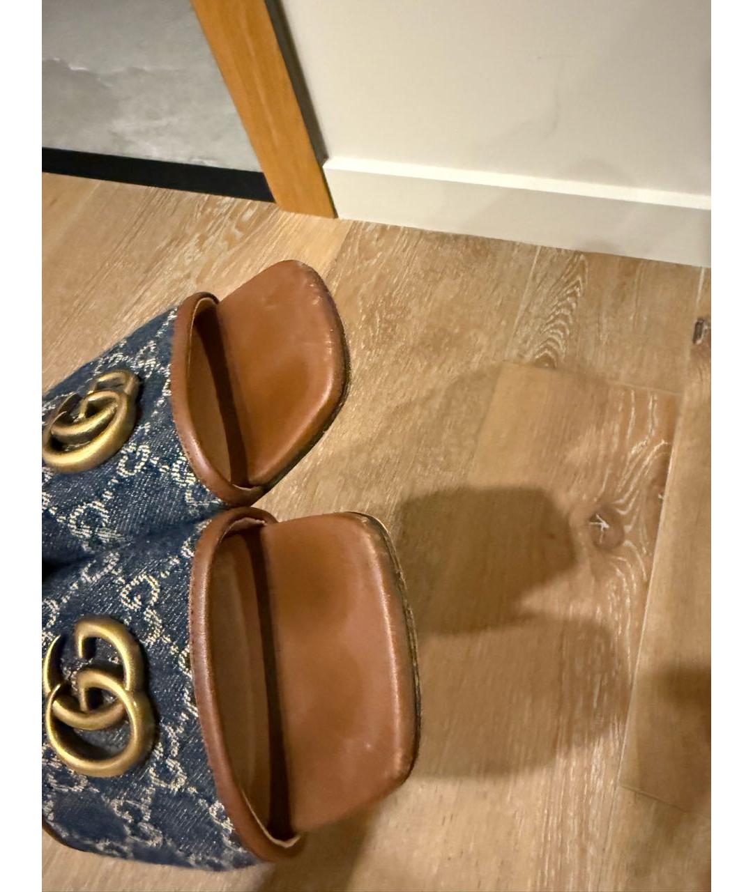 GUCCI Мульти шлепанцы, фото 7