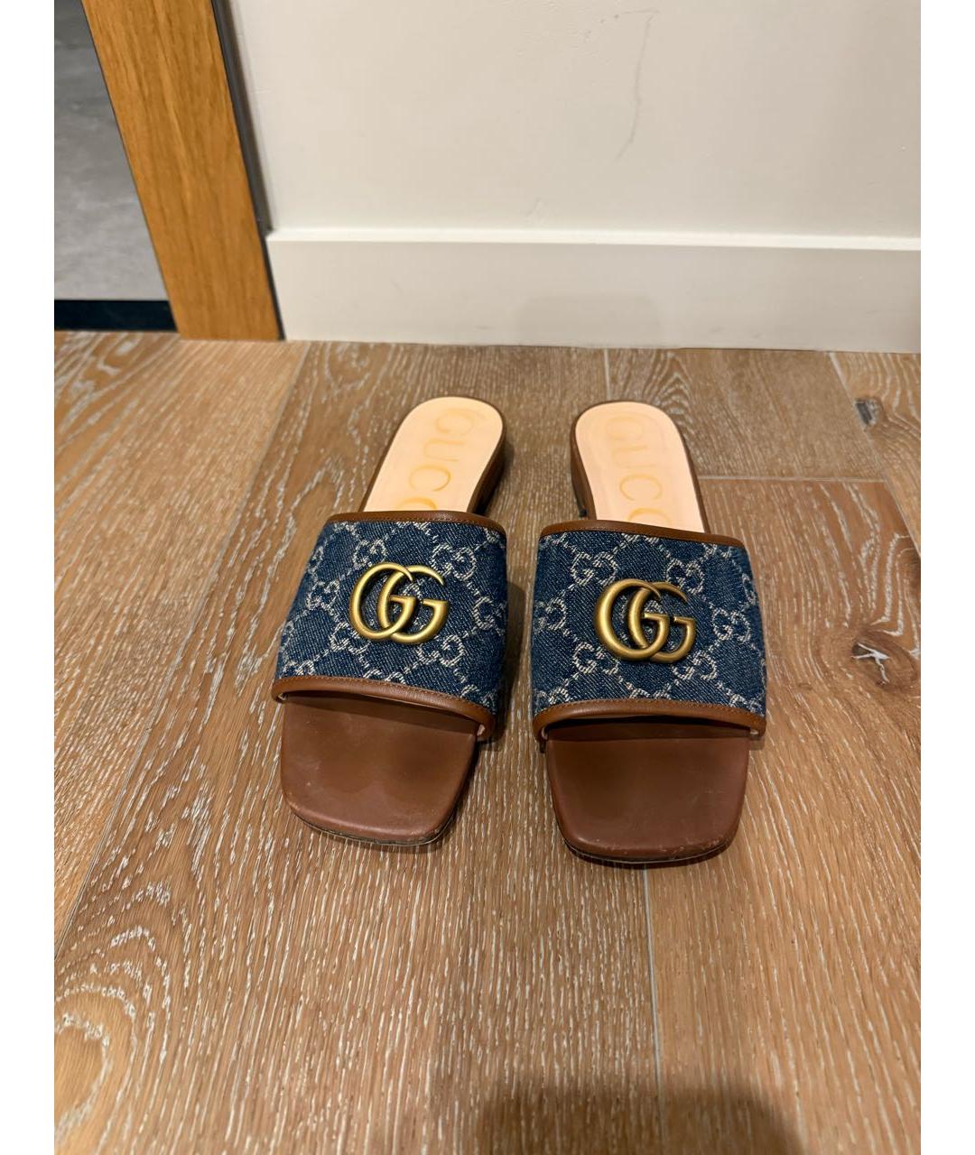 GUCCI Мульти шлепанцы, фото 2