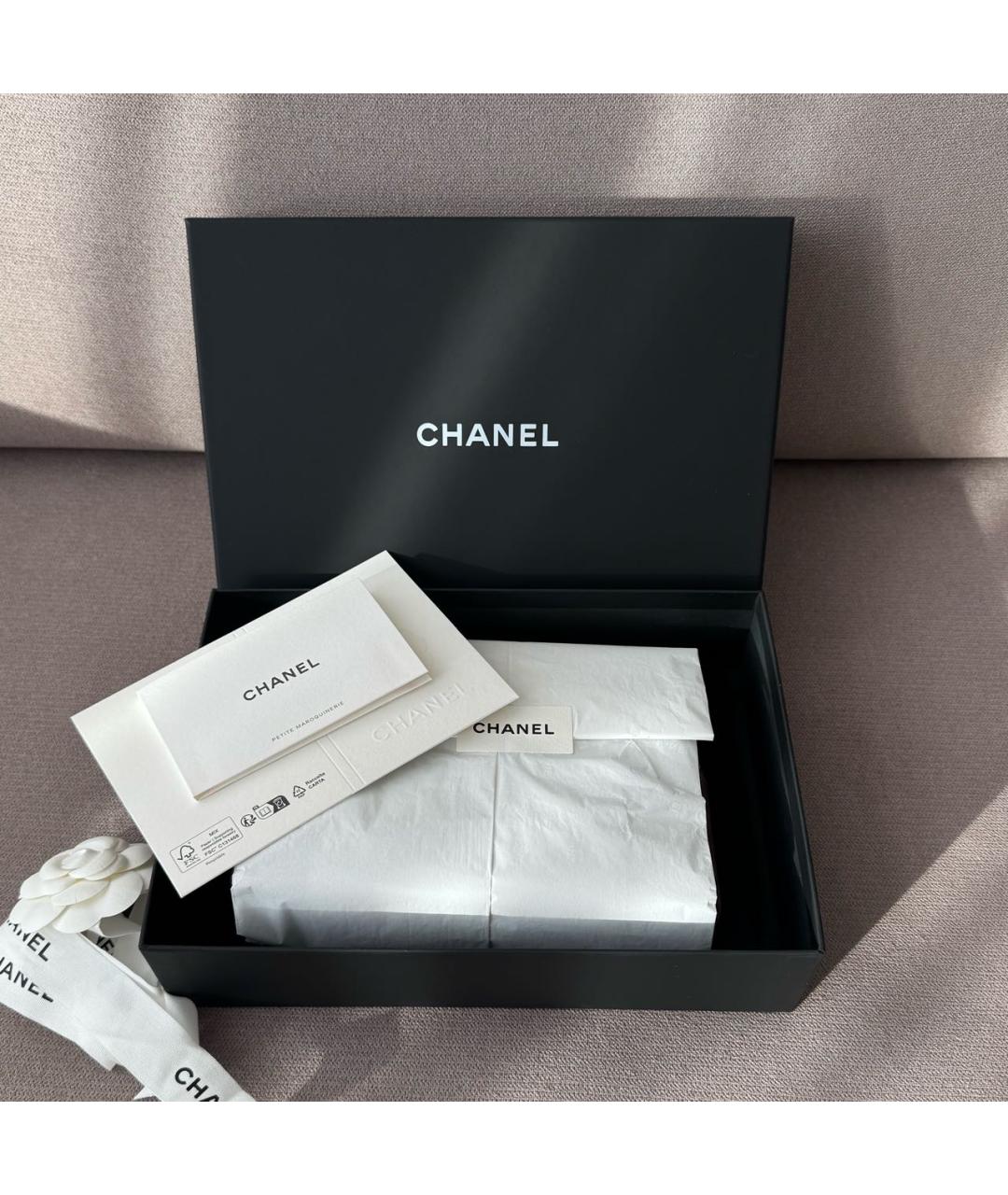 CHANEL Коричневая замшевая сумка через плечо, фото 7