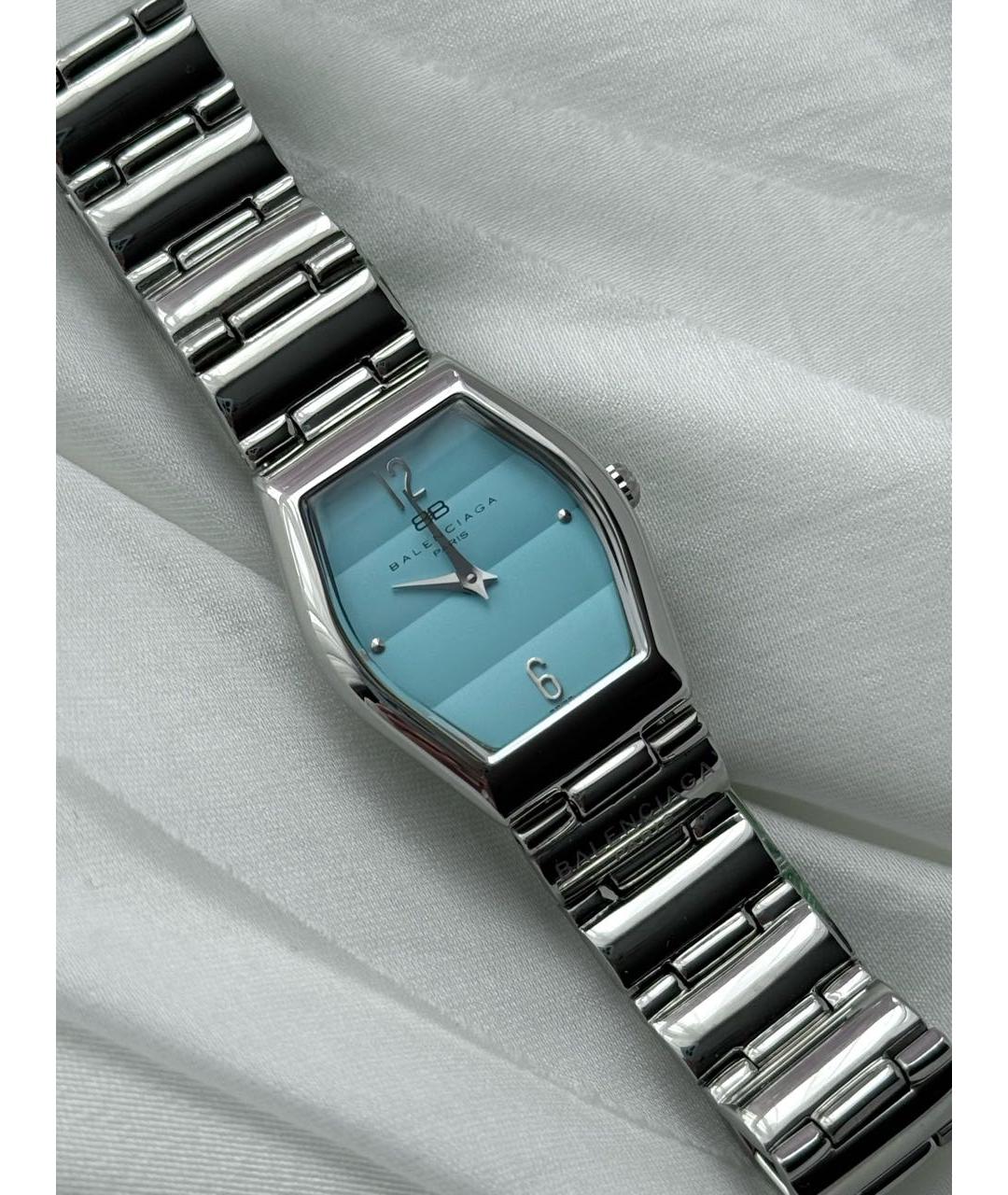 BALENCIAGA Серебряные часы, фото 5