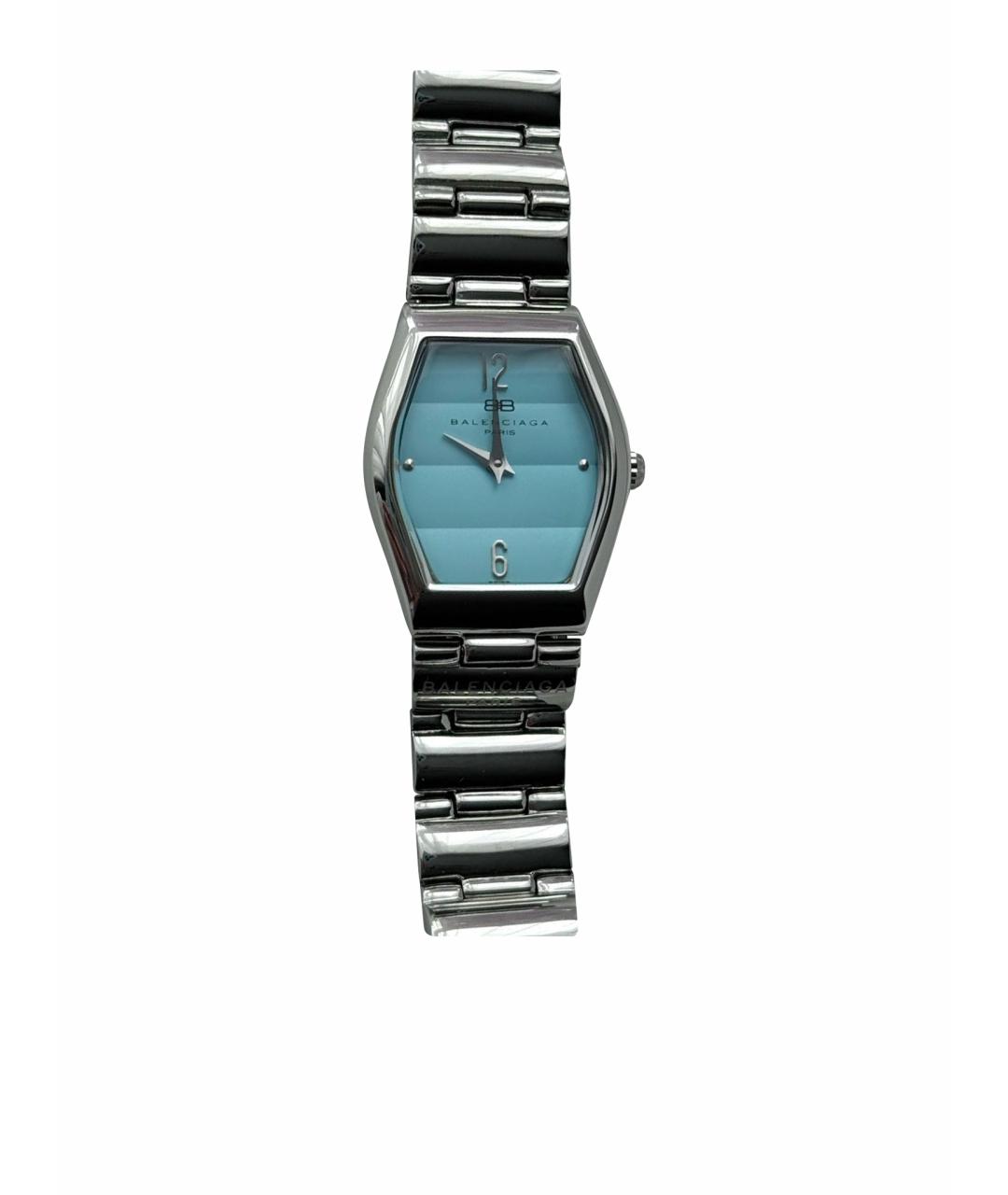 BALENCIAGA Серебряные часы, фото 1