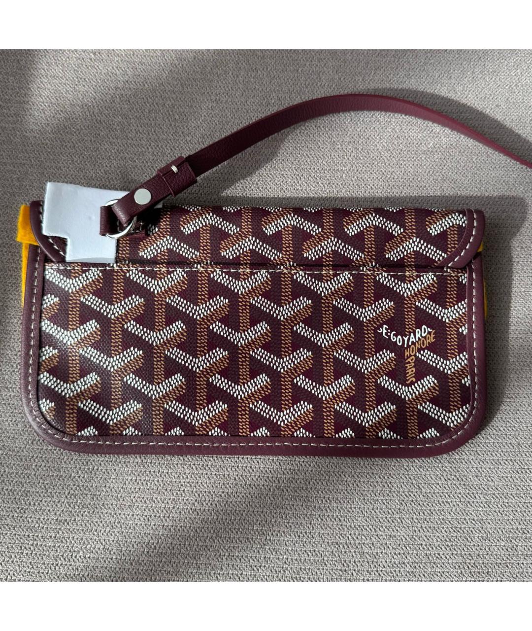 GOYARD Бордовая сумка тоут, фото 5