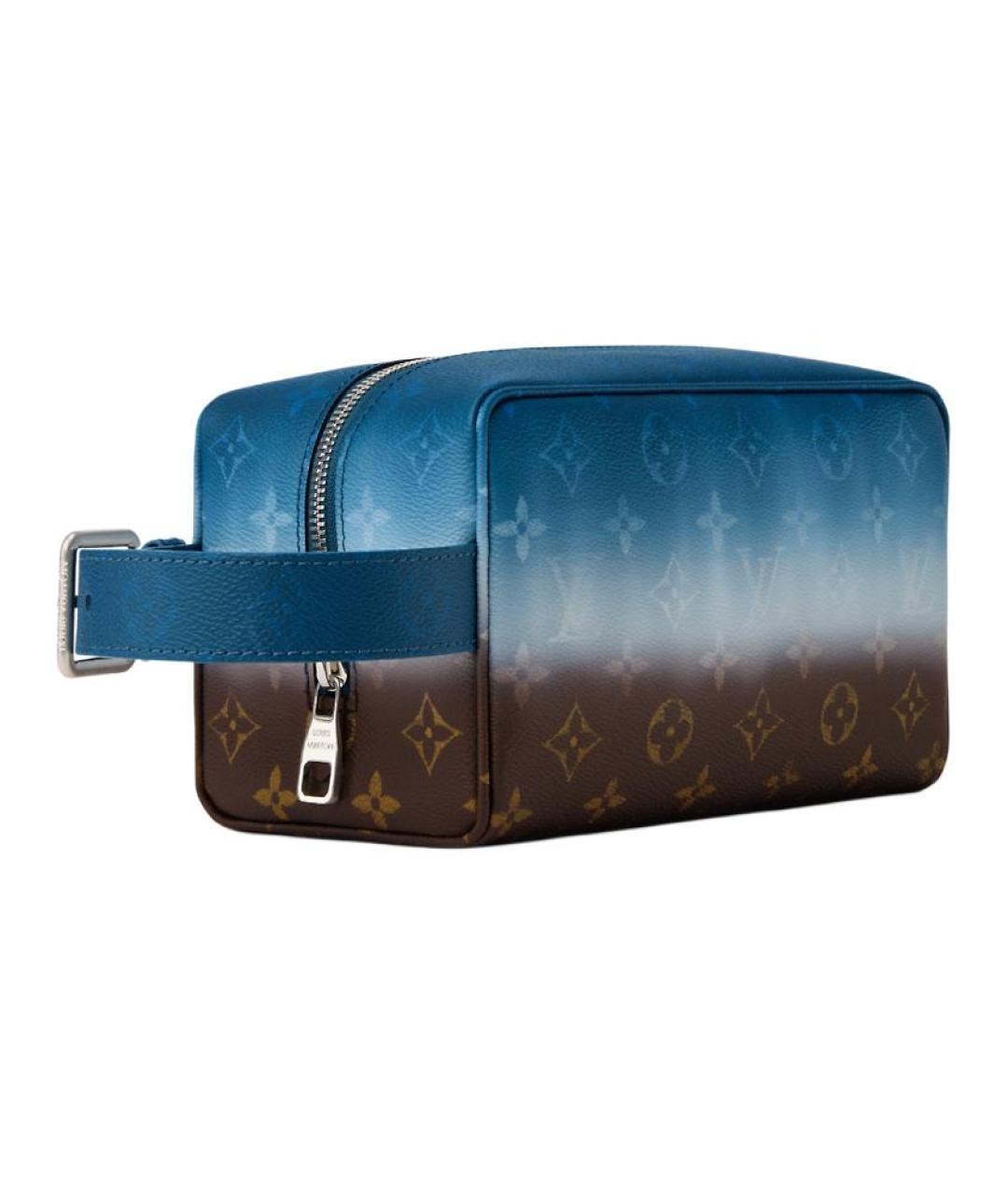 LOUIS VUITTON Синяя барсетка, фото 2