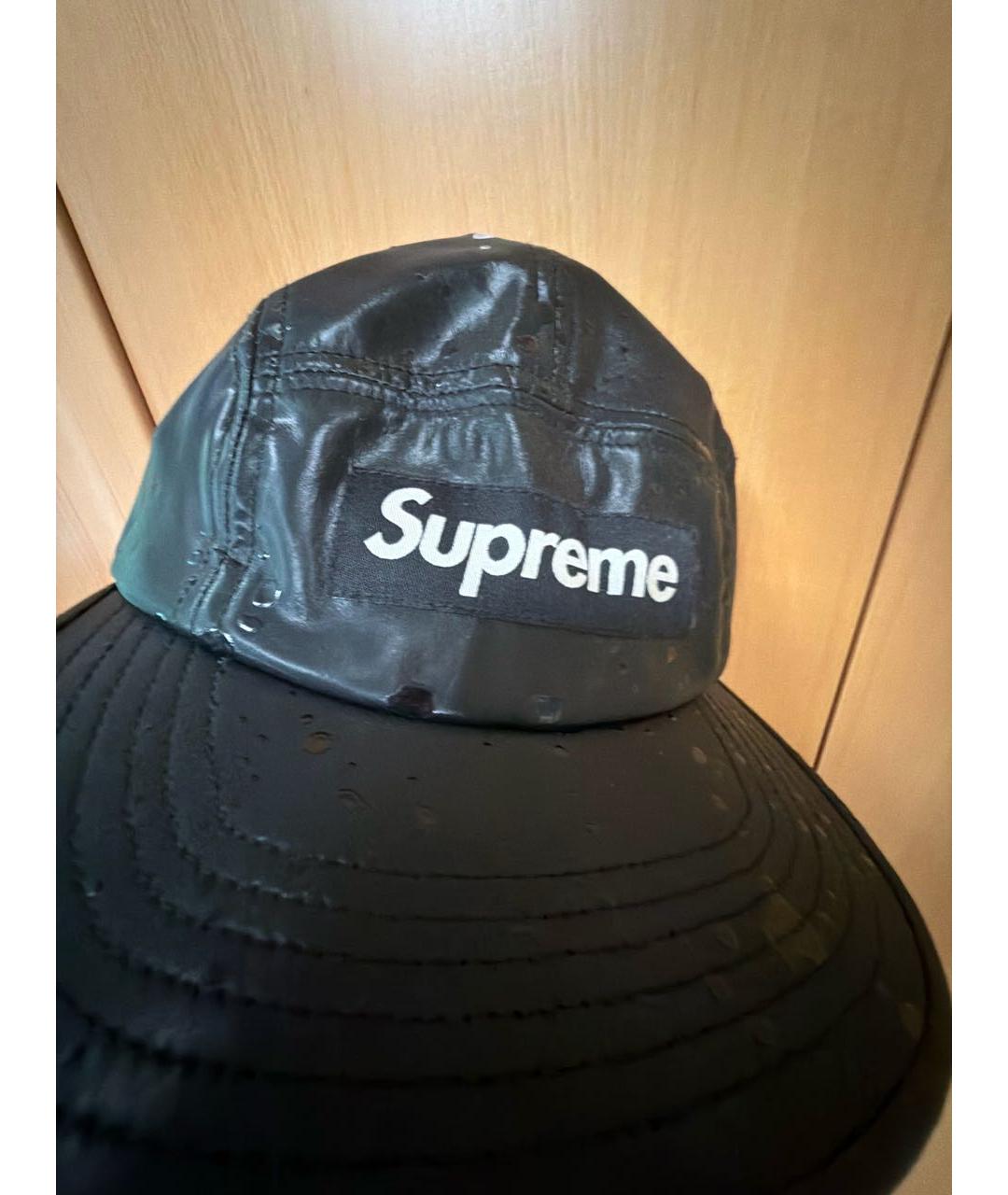 SUPREME Черная кепка/бейсболка, фото 4