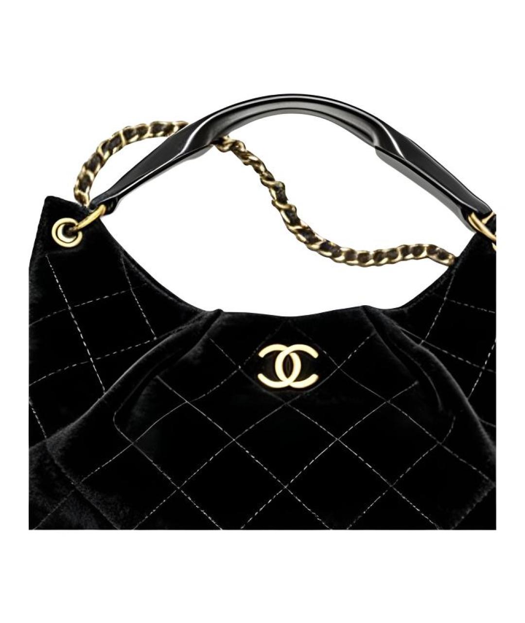 CHANEL Черная сумка через плечо, фото 2