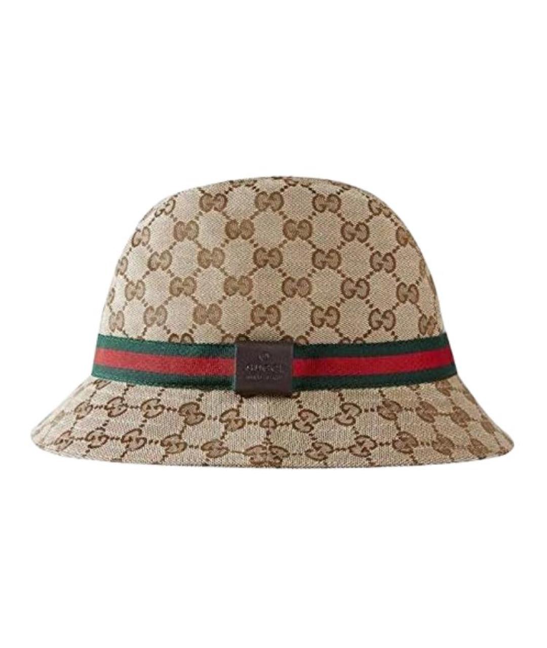 GUCCI Бежевая панама, фото 2