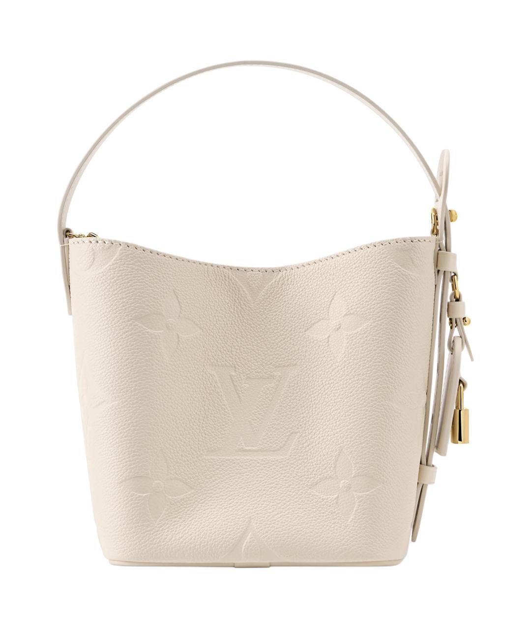 LOUIS VUITTON Бежевая сумка через плечо, фото 4