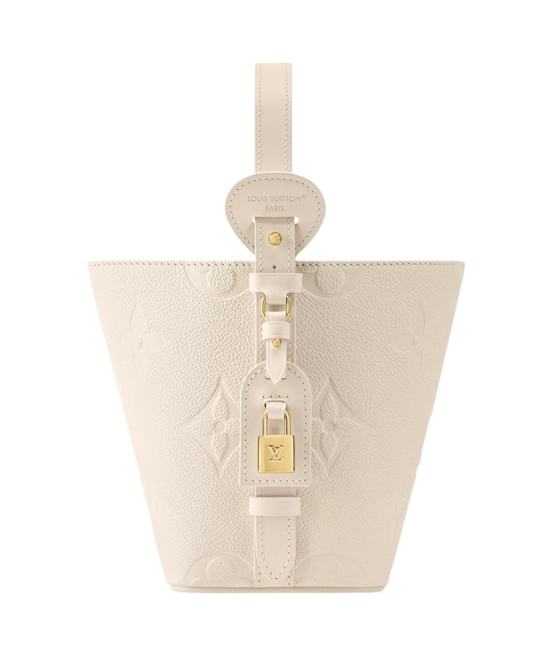 LOUIS VUITTON Бежевая сумка через плечо, фото 3
