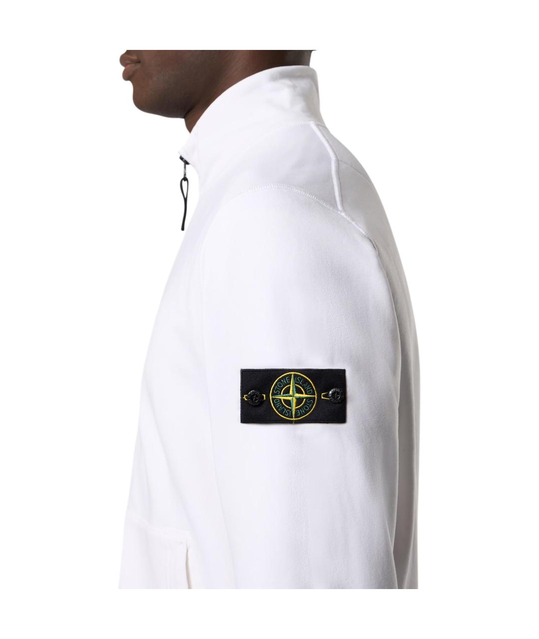 STONE ISLAND Белая куртка, фото 5