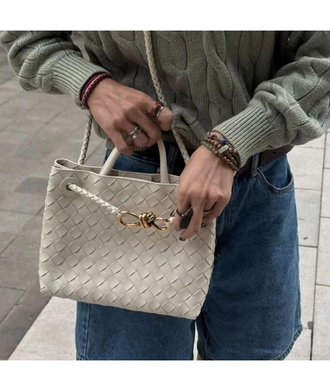BOTTEGA VENETA Кожаная сумка через плечо, фото 8