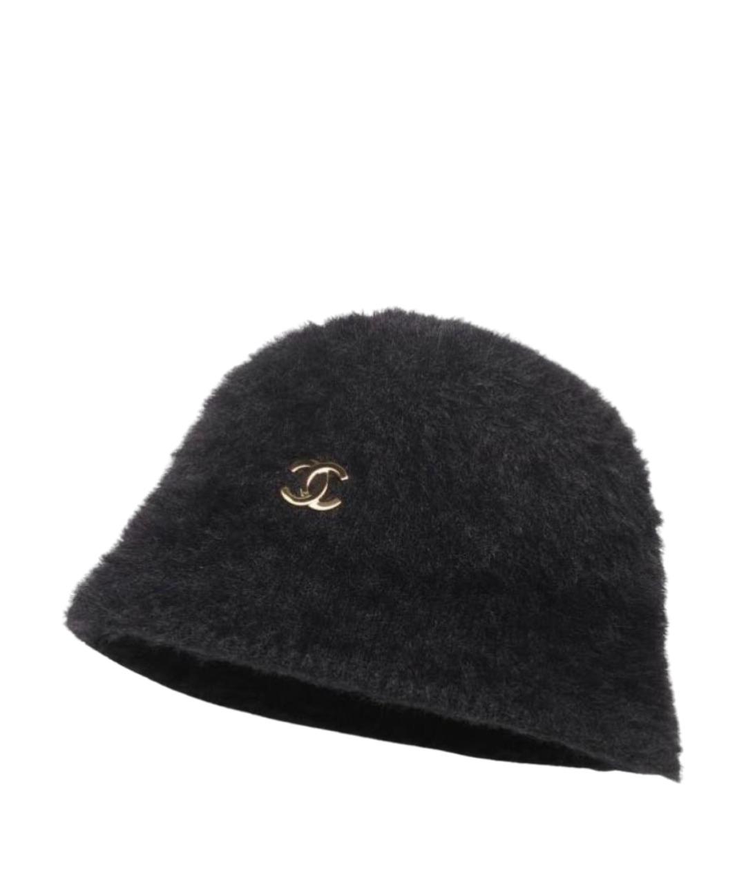 CHANEL Черная панама, фото 1