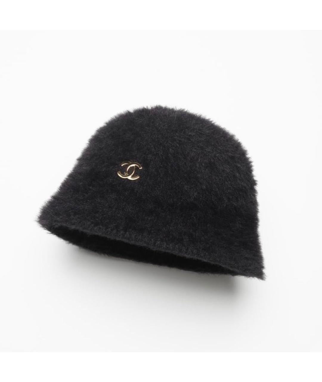 CHANEL Черная панама, фото 4