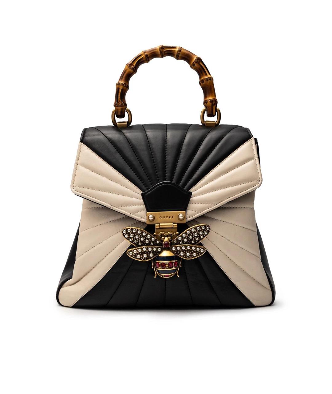 GUCCI Черный кожаный рюкзак, фото 1