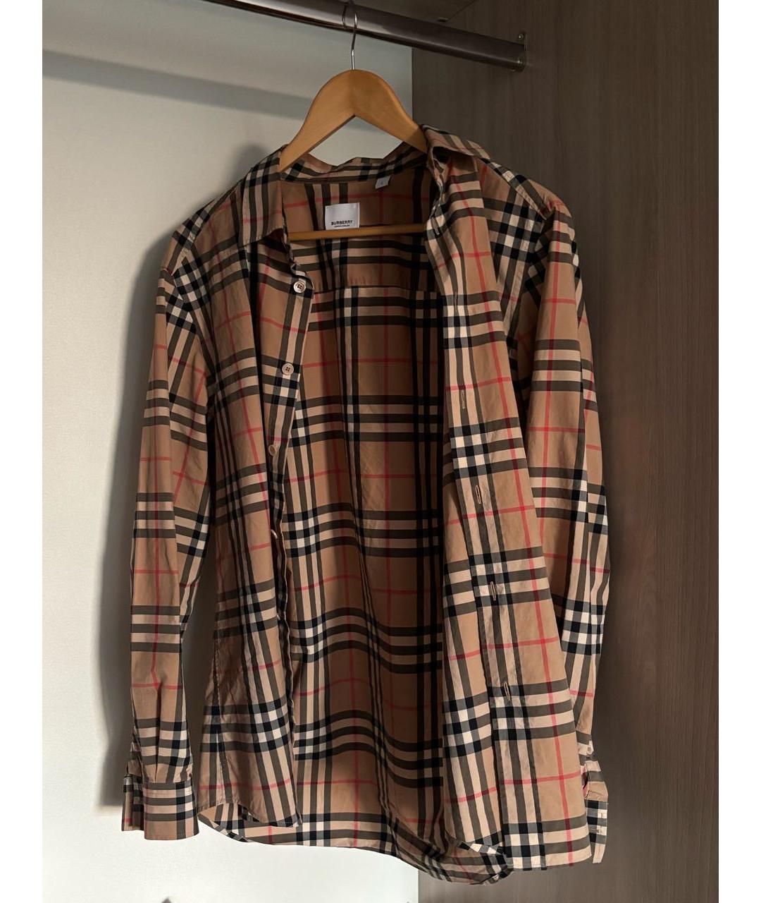 BURBERRY Бежевая кэжуал рубашка, фото 3