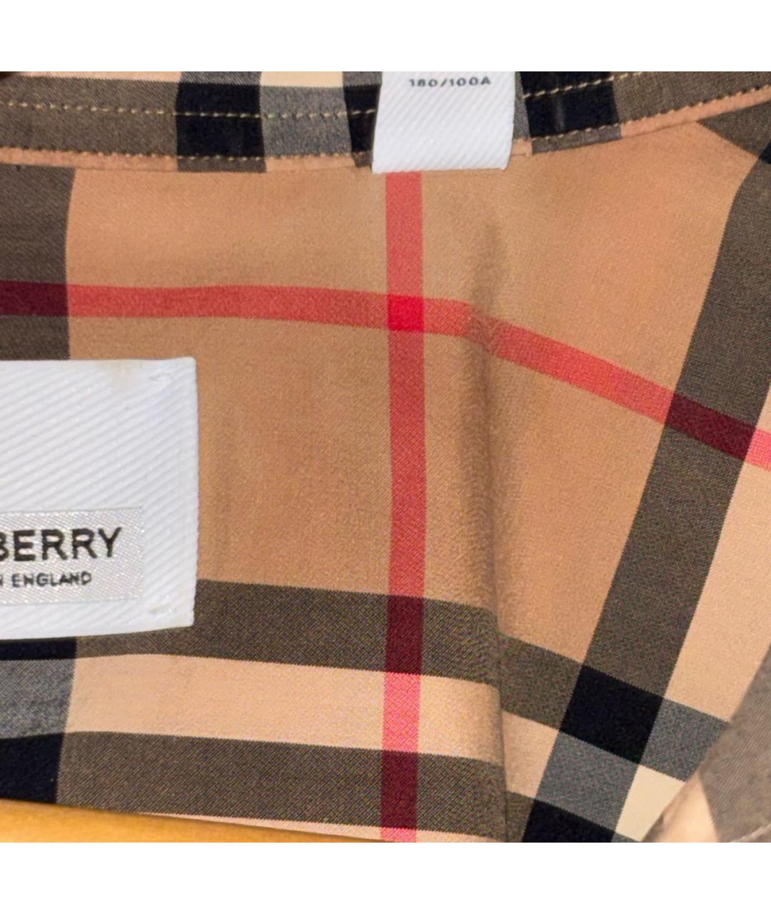 BURBERRY Бежевая кэжуал рубашка, фото 7