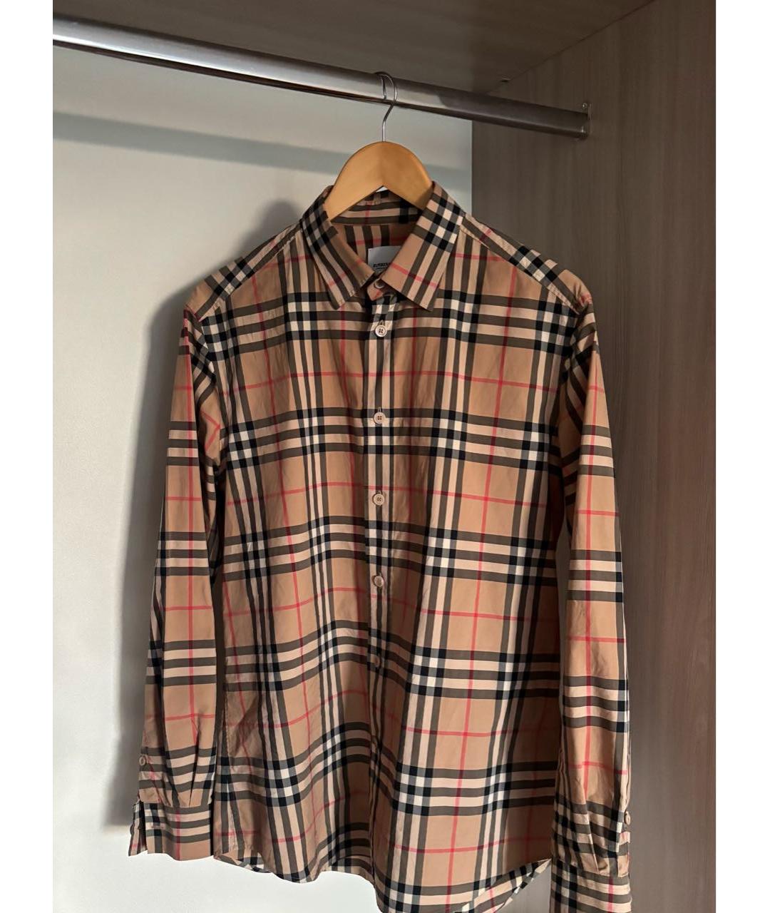 BURBERRY Бежевая кэжуал рубашка, фото 8