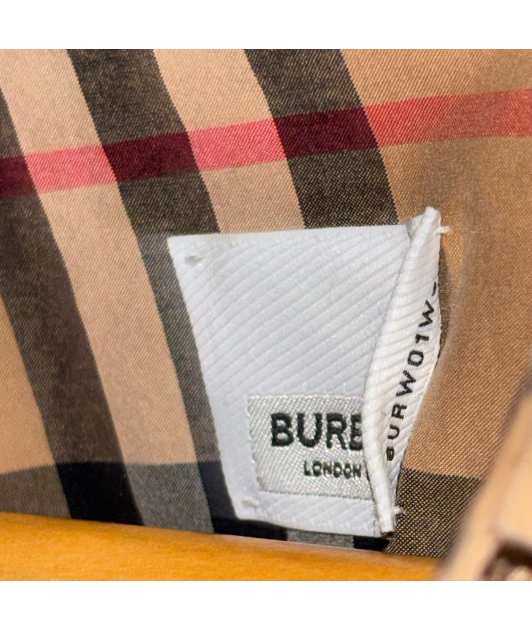 BURBERRY Бежевая кэжуал рубашка, фото 5