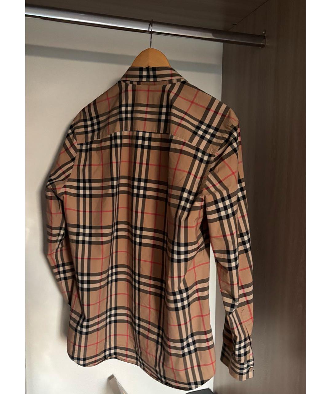 BURBERRY Бежевая кэжуал рубашка, фото 2