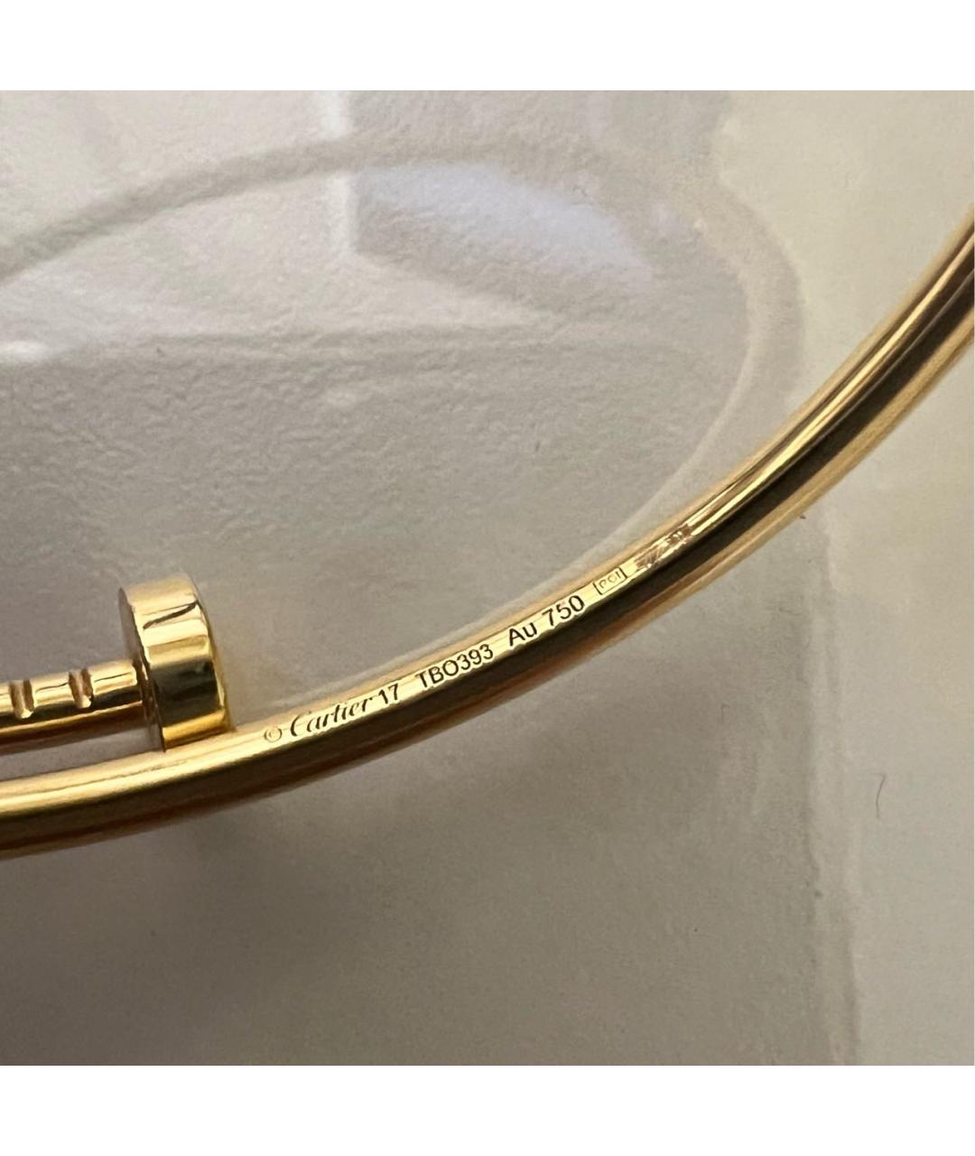 CARTIER Золотой браслет из желтого золота, фото 4