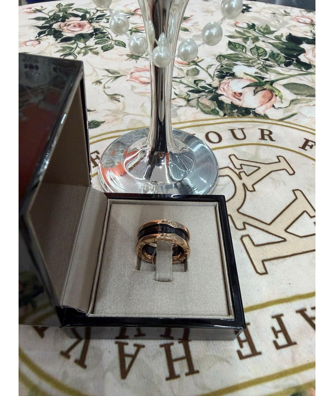 BVLGARI Золотое кольцо из розового золота, фото 3