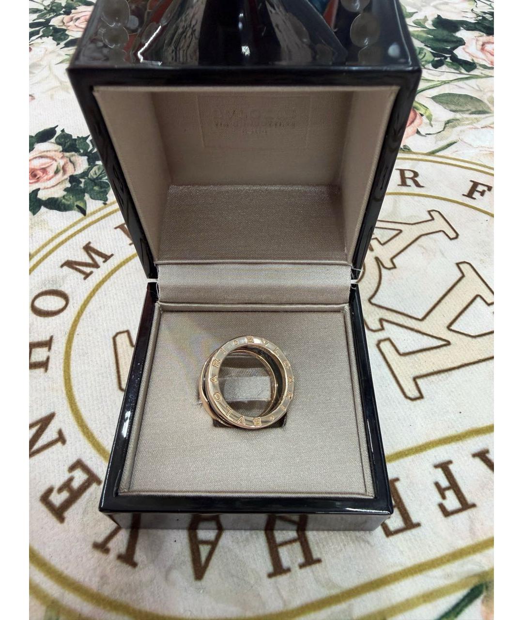BVLGARI Золотое кольцо из розового золота, фото 2