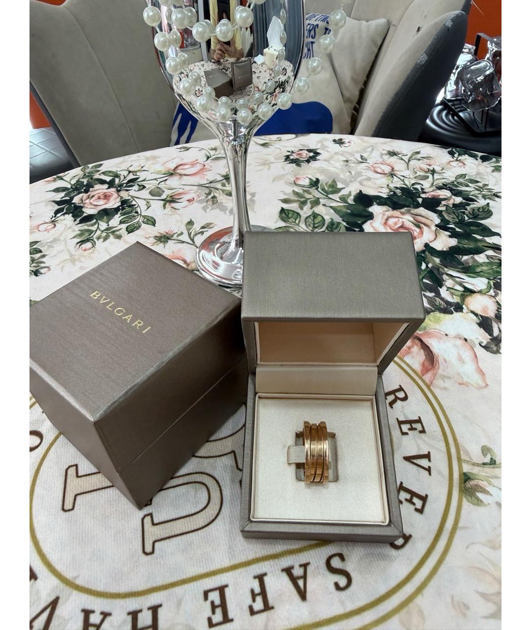 BVLGARI Золотое кольцо из желтого золота, фото 5