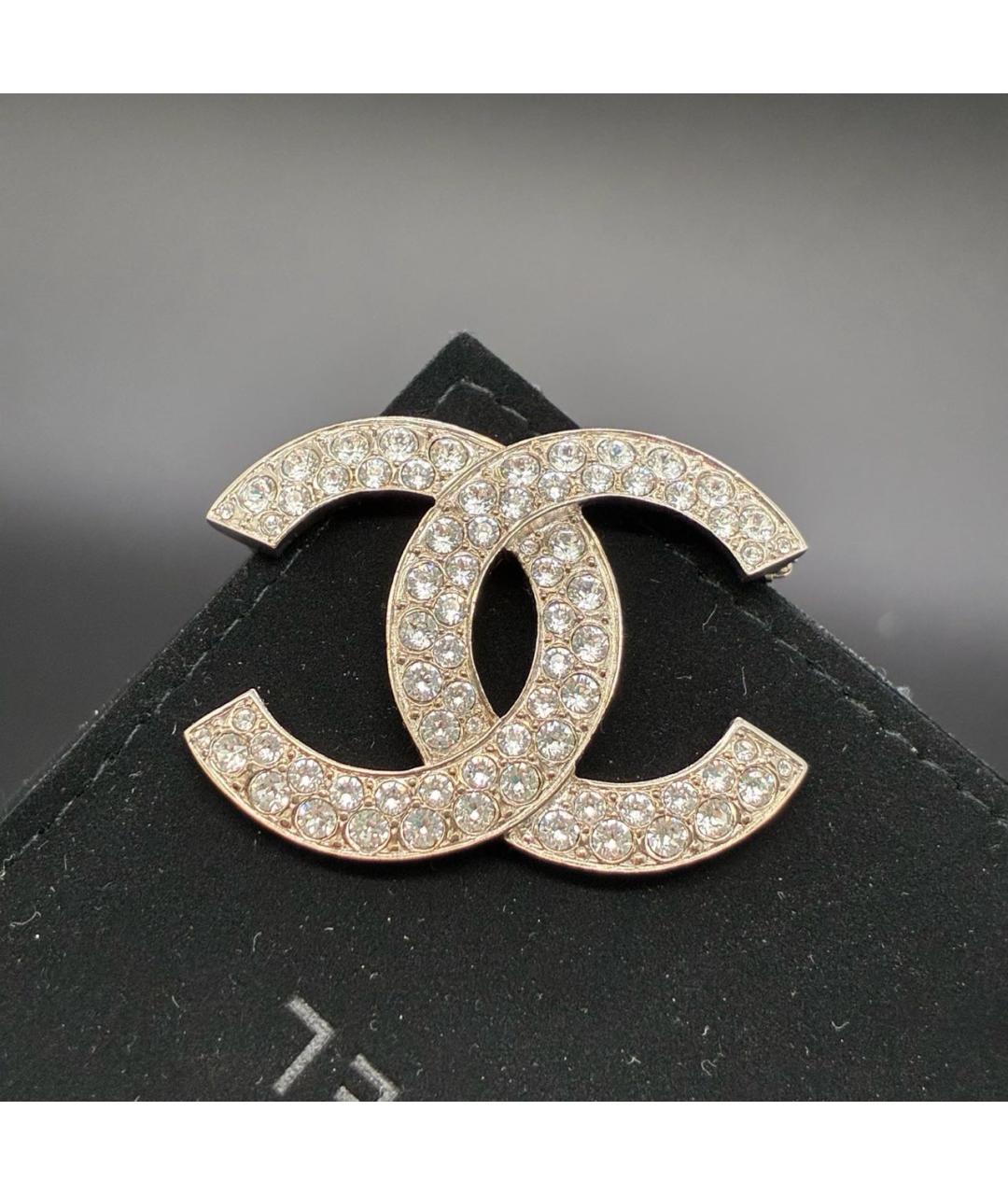 CHANEL Золотая металлическая булавка / брошь, фото 9