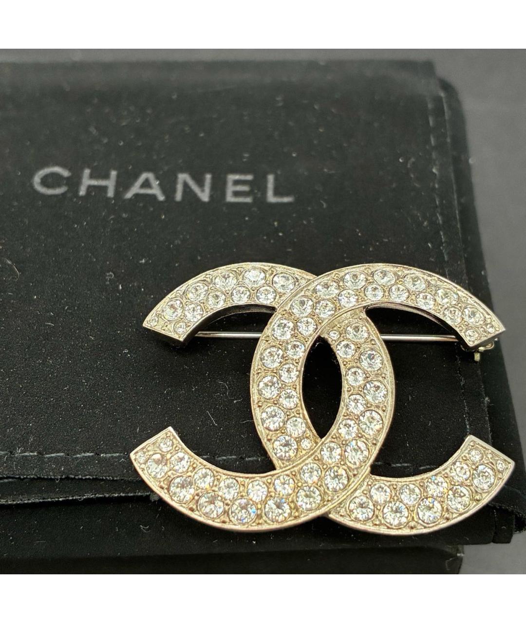 CHANEL Золотая металлическая булавка / брошь, фото 6