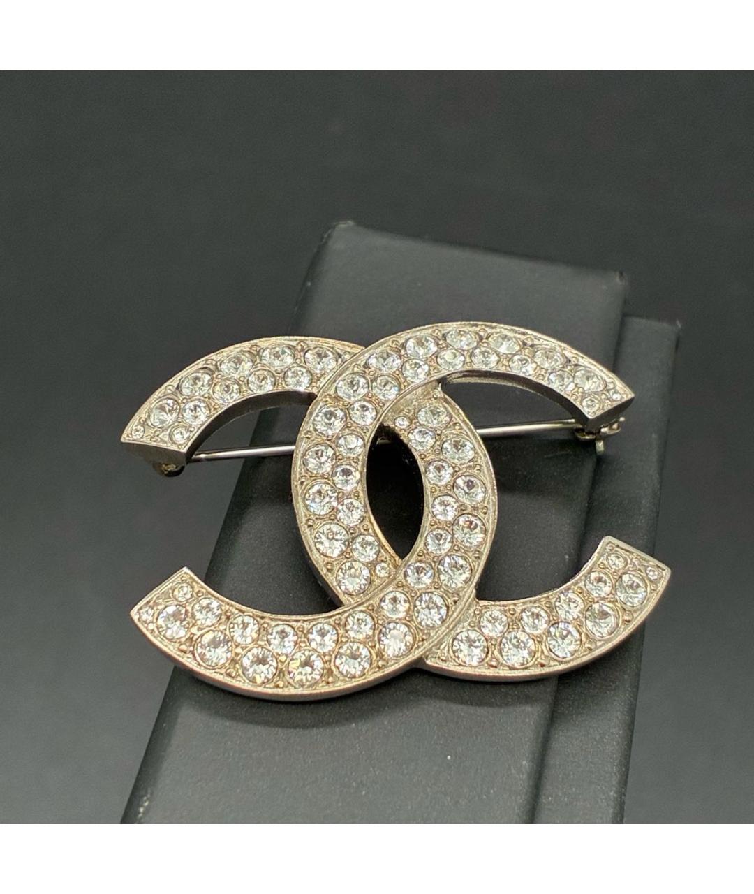 CHANEL Золотая металлическая булавка / брошь, фото 7