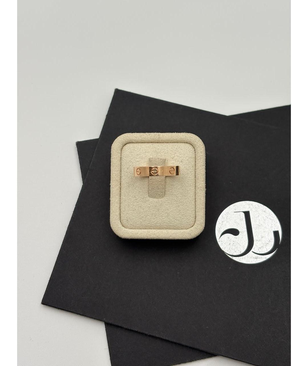 CARTIER Золотое кольцо из розового золота, фото 4