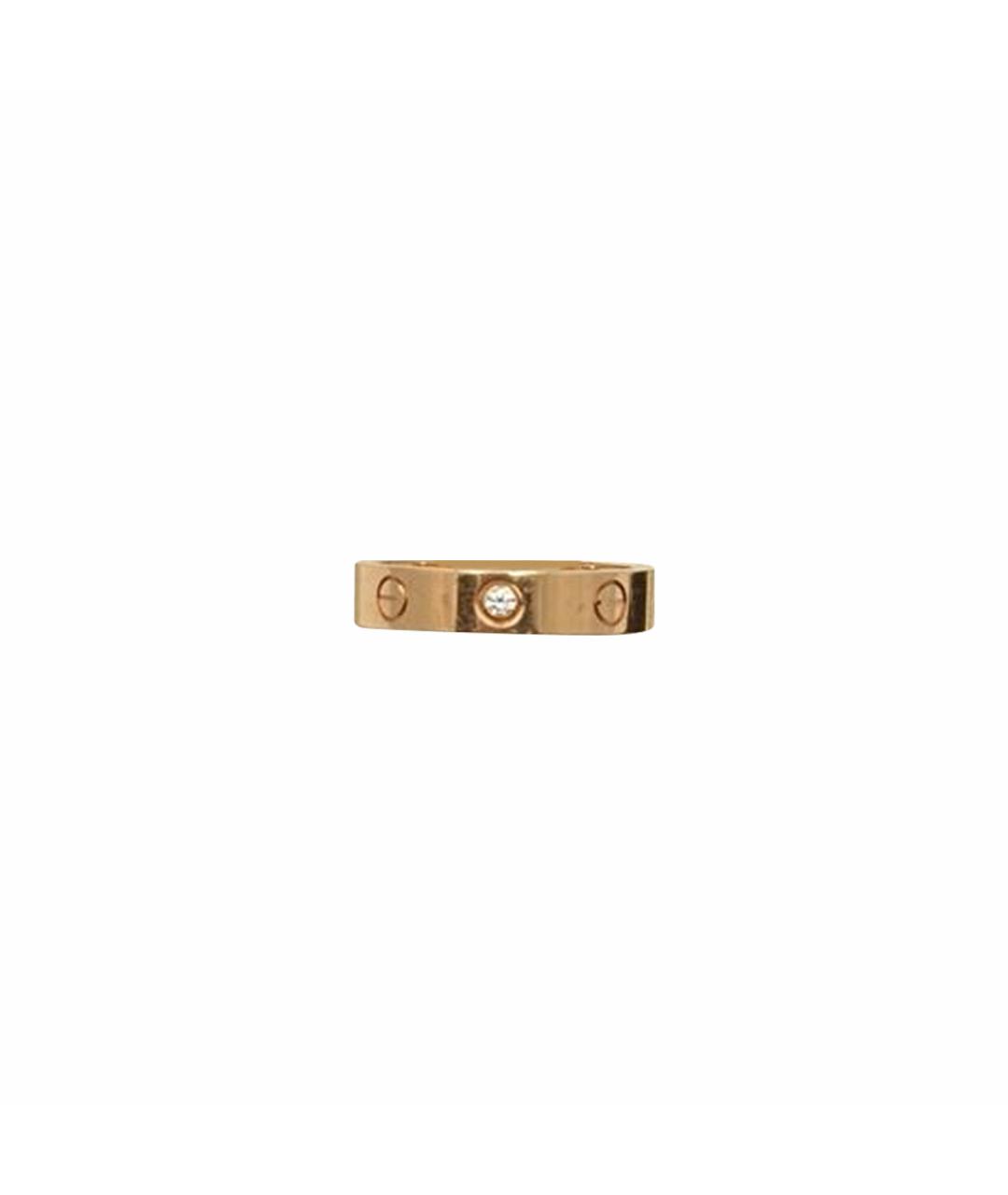 CARTIER Золотое кольцо из розового золота, фото 1