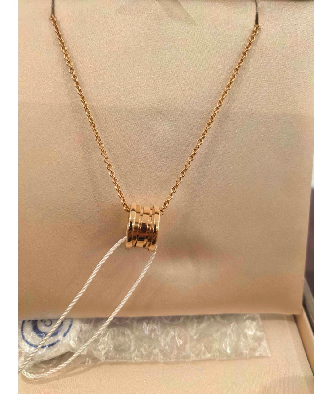 BVLGARI Золотое колье из розового золота, фото 3