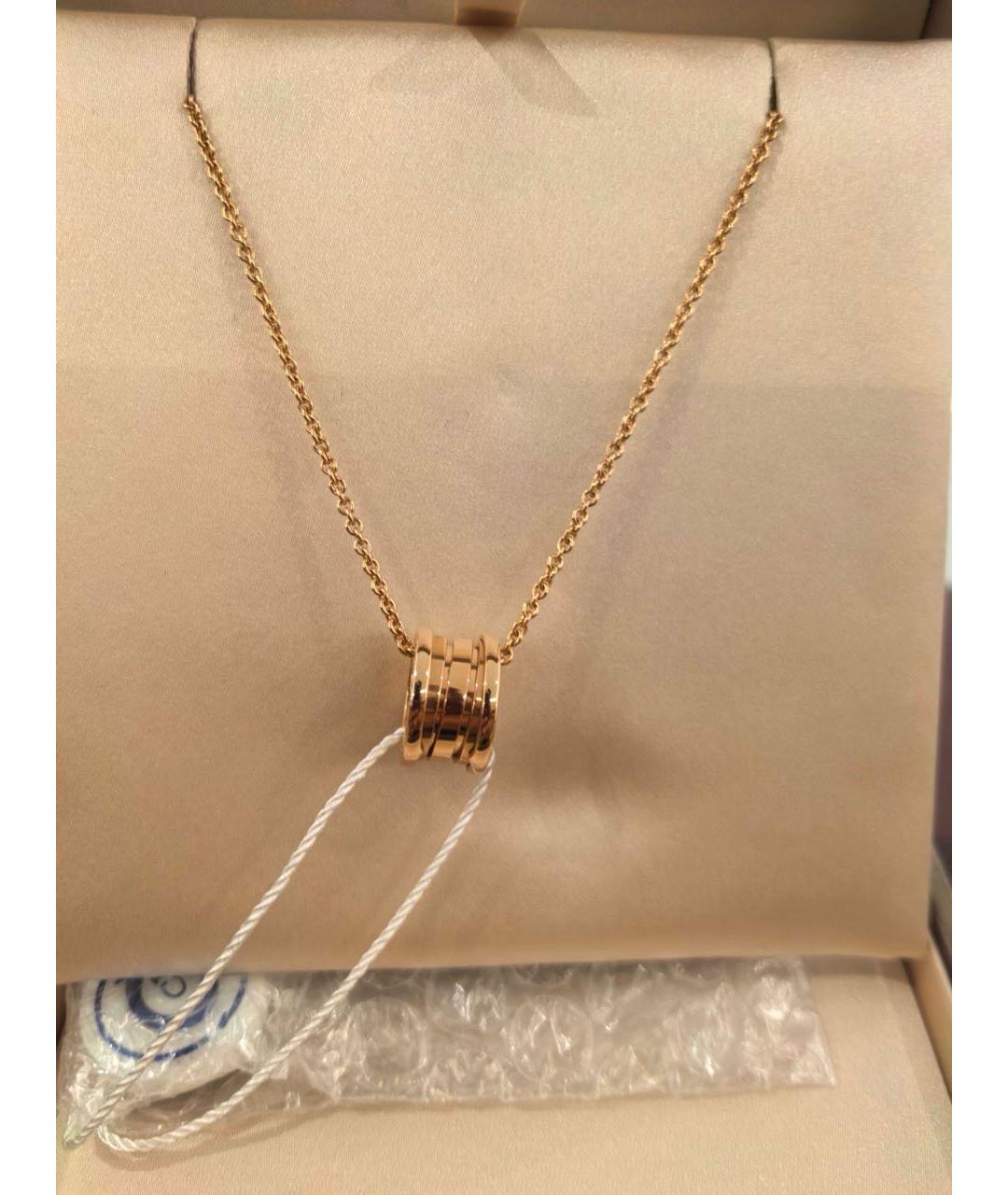 BVLGARI Золотое колье из розового золота, фото 2