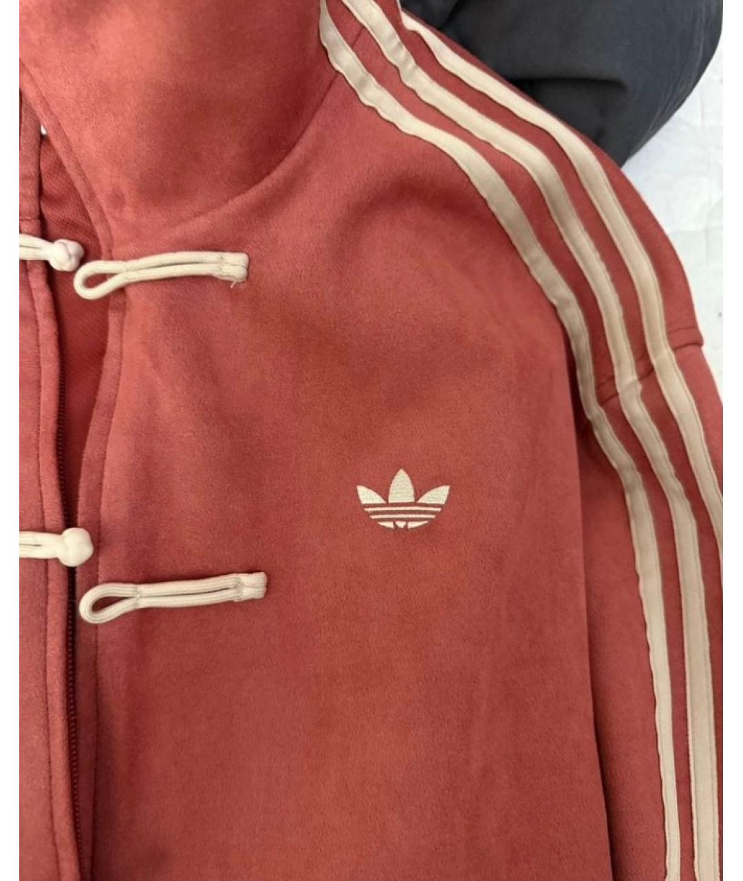 ADIDAS BY STELLA MCCARTNEY Бордовая атласная куртка, фото 2