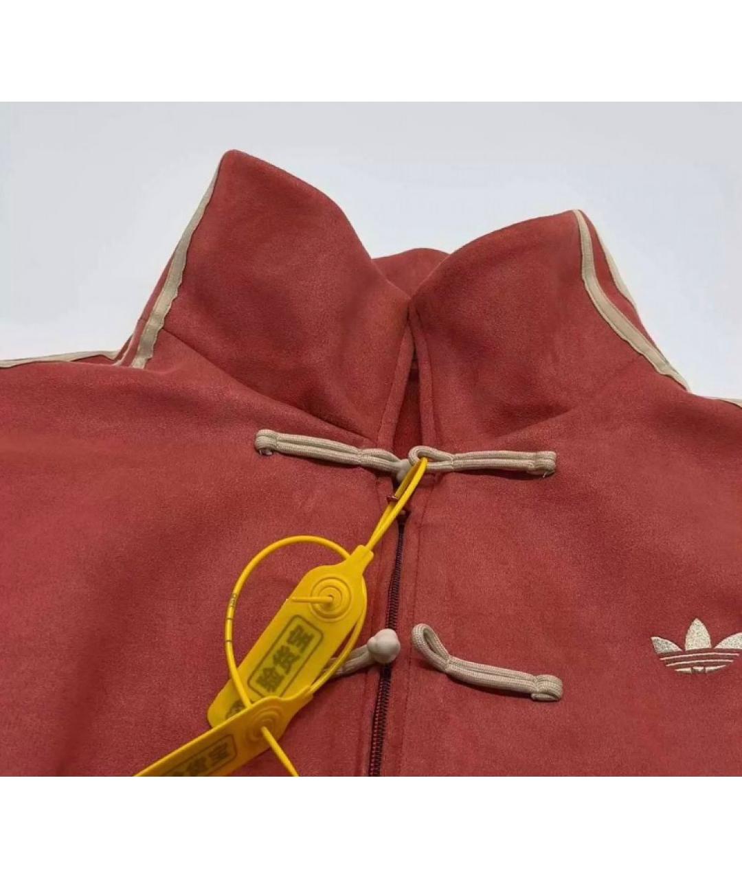 ADIDAS BY STELLA MCCARTNEY Бордовая атласная куртка, фото 4